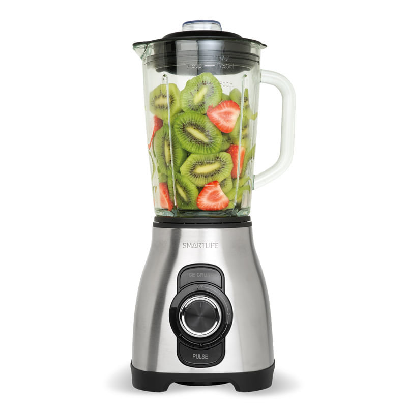Licuadora Smartlife 800 W Jarra de Vidrio 1,75 L 5 Velocidades SL-BL1703